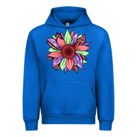 Cobalt easter spring sunflower Urban Hoodie - Jasminsmagicworld