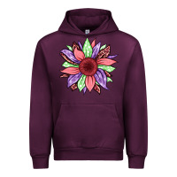 Easter Spring Sunflower Urban Hoodie | Teevron