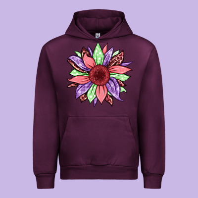 Easter Spring Sunflower Urban Hoodie Designed By Jasminsmagicworld