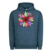 Pigment Midnight Navy easter spring sunflower Urban Hoodie - Jasminsmagicworld