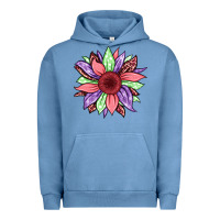 Pigment Pebble Blue easter spring sunflower Urban Hoodie - Jasminsmagicworld
