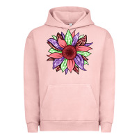 Pigment Salmon easter spring sunflower Urban Hoodie - Jasminsmagicworld
