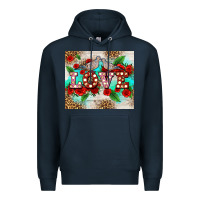 Navy love birds and love with ross Premium Hoodie - AdoDesignShop
