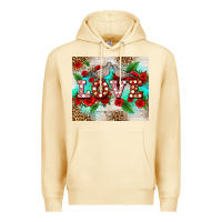 Pina Colada love birds and love with ross Premium Hoodie - AdoDesignShop