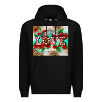 Black love birds and love with ross Premium Hoodie - AdoDesignShop