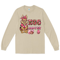 Mushroom easter pink camouflage egg hunter  bunny Long Sleeve Tee - BarkalooDesign