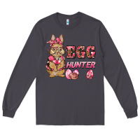 Smoke easter pink camouflage egg hunter  bunny Long Sleeve Tee - BarkalooDesign
