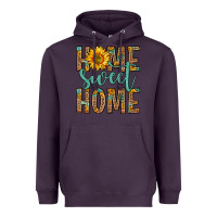 Plum home sweet home Heavyweight Hoodie - Zillion Design Studio
