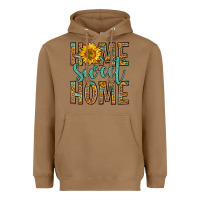 Toasted Coconut home sweet home Heavyweight Hoodie - Zillion Design Studio