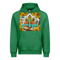 Emerald grateful cross Urban Hoodie - BarkalooDesign