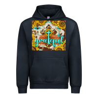 Navy grateful cross Urban Hoodie - BarkalooDesign