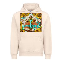 Sandshell grateful cross Urban Hoodie - BarkalooDesign