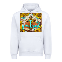 White grateful cross Urban Hoodie - BarkalooDesign