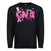 Breast Cancer Cna Certified Nursing Assistant Premium Sweatshirt | Teevron