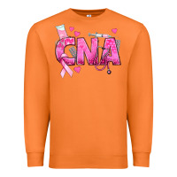Carrot Breast Cancer CNA Certified Nursing Assistant Premium Sweatshirt - texasbilliewilder