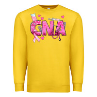 Lemon Breast Cancer CNA Certified Nursing Assistant Premium Sweatshirt - texasbilliewilder
