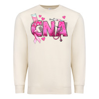Sandshell Breast Cancer CNA Certified Nursing Assistant Premium Sweatshirt - texasbilliewilder