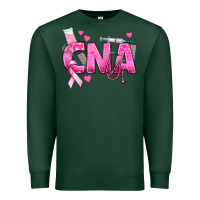 Sports Green Breast Cancer CNA Certified Nursing Assistant Premium Sweatshirt - texasbilliewilder