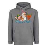 Storm happy easter bunny carrots and eggs Heavyweight Hoodie - RanaPortraitStore