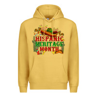 Antique Gold national hispanic heritage month Premium Hoodie - BundleAndBundleShop