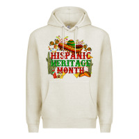 Oatmeal Heather national hispanic heritage month Premium Hoodie - BundleAndBundleShop
