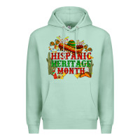 Seafoam national hispanic heritage month Premium Hoodie - BundleAndBundleShop