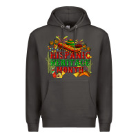 Smoke national hispanic heritage month Premium Hoodie - BundleAndBundleShop