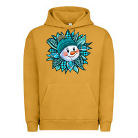 Pigment Peanut Butter cute snowman winter sunflower Urban Hoodie - Jasminsmagicworld