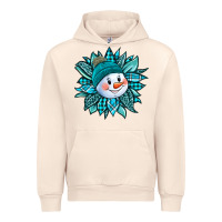 Sandshell cute snowman winter sunflower Urban Hoodie - Jasminsmagicworld