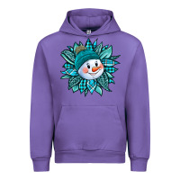 Tulip cute snowman winter sunflower Urban Hoodie - Jasminsmagicworld