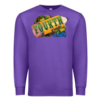 Purple fourth grade dude Premium Sweatshirt - RanaPortraitStore