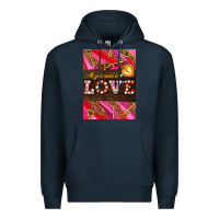 Navy all you need is love Premium Hoodie - AdoDesignShop