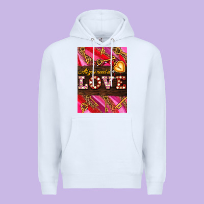 All You Need Is Love Premium Hoodie Designed By Adodesignshop