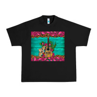 Black mexican guitar roses cactus sombrero Urban Heavy Tee - Artiststas