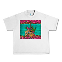 Lunar Rock mexican guitar roses cactus sombrero Urban Heavy Tee - Artiststas