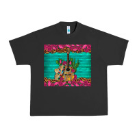 Pigment Black mexican guitar roses cactus sombrero Urban Heavy Tee - Artiststas