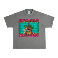 Tornado mexican guitar roses cactus sombrero Urban Heavy Tee - Artiststas