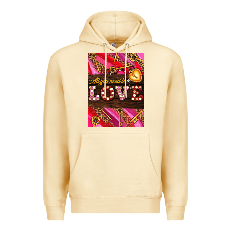 All You Need Is Love Premium Hoodie by AdoDesignShop | Teevron