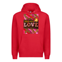 Red all you need is love Premium Hoodie - AdoDesignShop