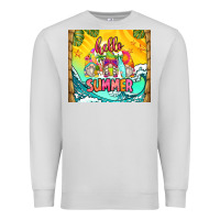 Dove Grey hello summer gnomes Premium Sweatshirt - Zillion Design Studio