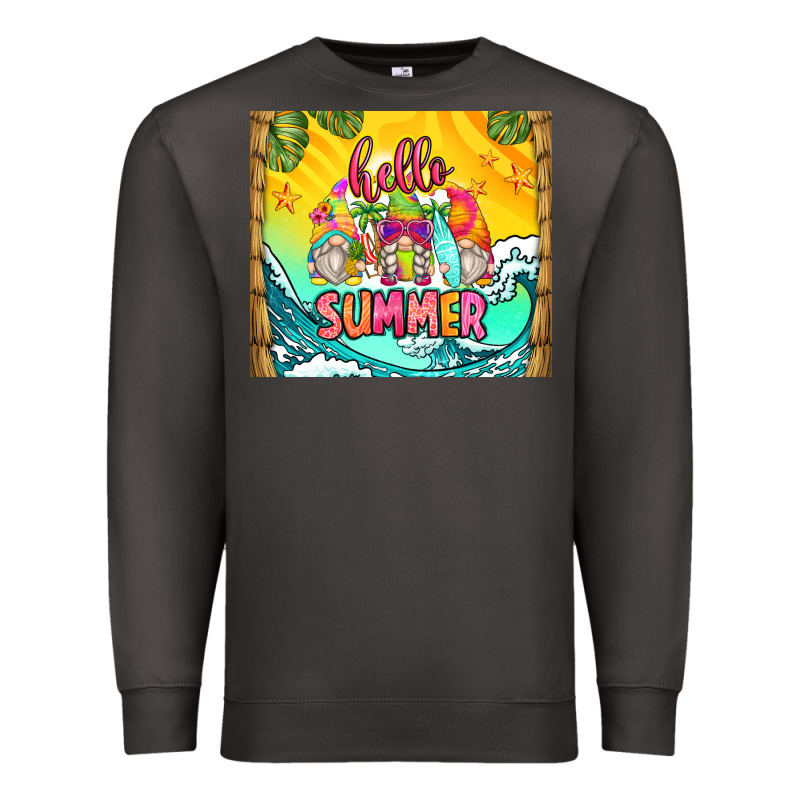 Hello Summer Gnomes Premium Sweatshirt by Zillion Design Studio | Teevron