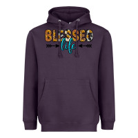 Plum blessed life Heavyweight Hoodie - Zillion Design Studio