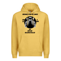 Antique Gold Guns - When guns are outlawed I'll be outlaw Premium Hoodie - Bettercallsaul