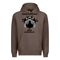 Coffee Guns - When guns are outlawed I'll be outlaw Premium Hoodie - Bettercallsaul