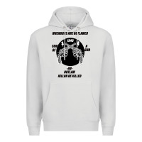 Dove Grey Guns - When guns are outlawed I'll be outlaw Premium Hoodie - Bettercallsaul