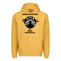 Mustard Guns - When guns are outlawed I'll be outlaw Premium Hoodie - Bettercallsaul