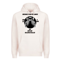 Pale Pink Guns - When guns are outlawed I'll be outlaw Premium Hoodie - Bettercallsaul