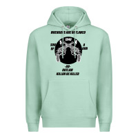 Seafoam Guns - When guns are outlawed I'll be outlaw Premium Hoodie - Bettercallsaul