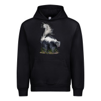 Foreset Green skunk Urban Hoodie - LillyAllenDesigns