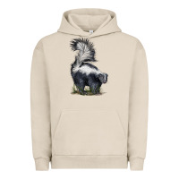 Pigment French Oak skunk Urban Hoodie - LillyAllenDesigns